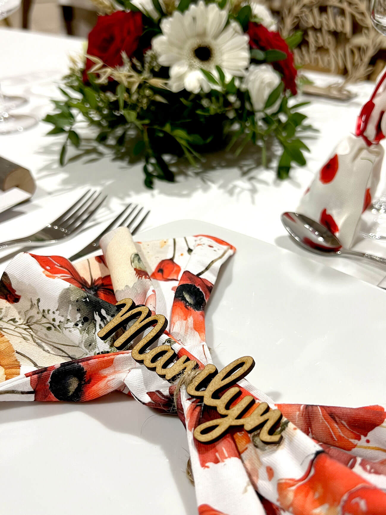 decoration serviette mariage dijon