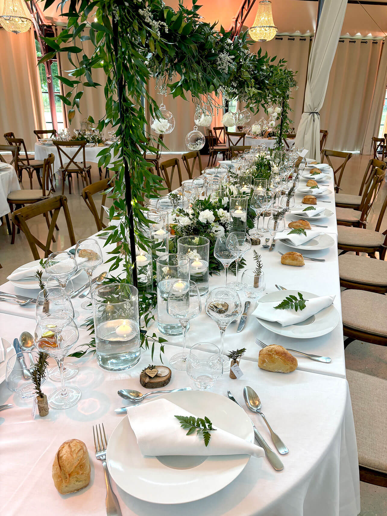 service de décoration table mariage dijon